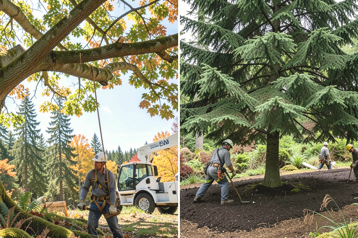Fallen tree removal in Edgewood, Pierce County, WA - On-site assessment and hazard evaluation
