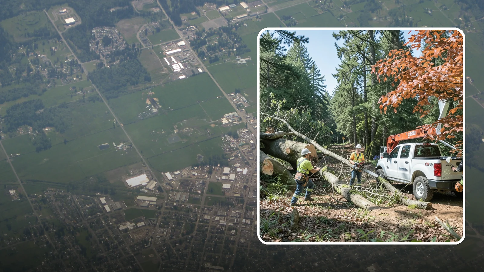 Fallen tree removal in Enumclaw, King County, WA - The cleanup and removal of trees that have already fallen.