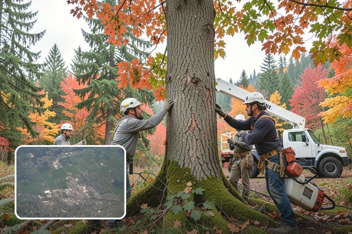Fallen tree removal in Enumclaw, King County, WA - Removes safety hazards and reduces liability
