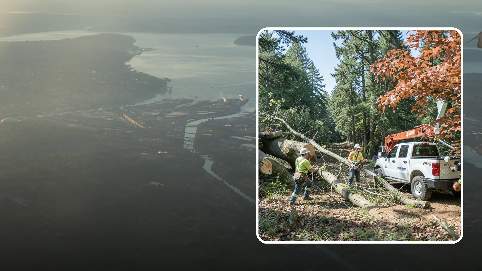 Fallen tree removal in Fife, Pierce County, WA - The cleanup and removal of trees that have already fallen.