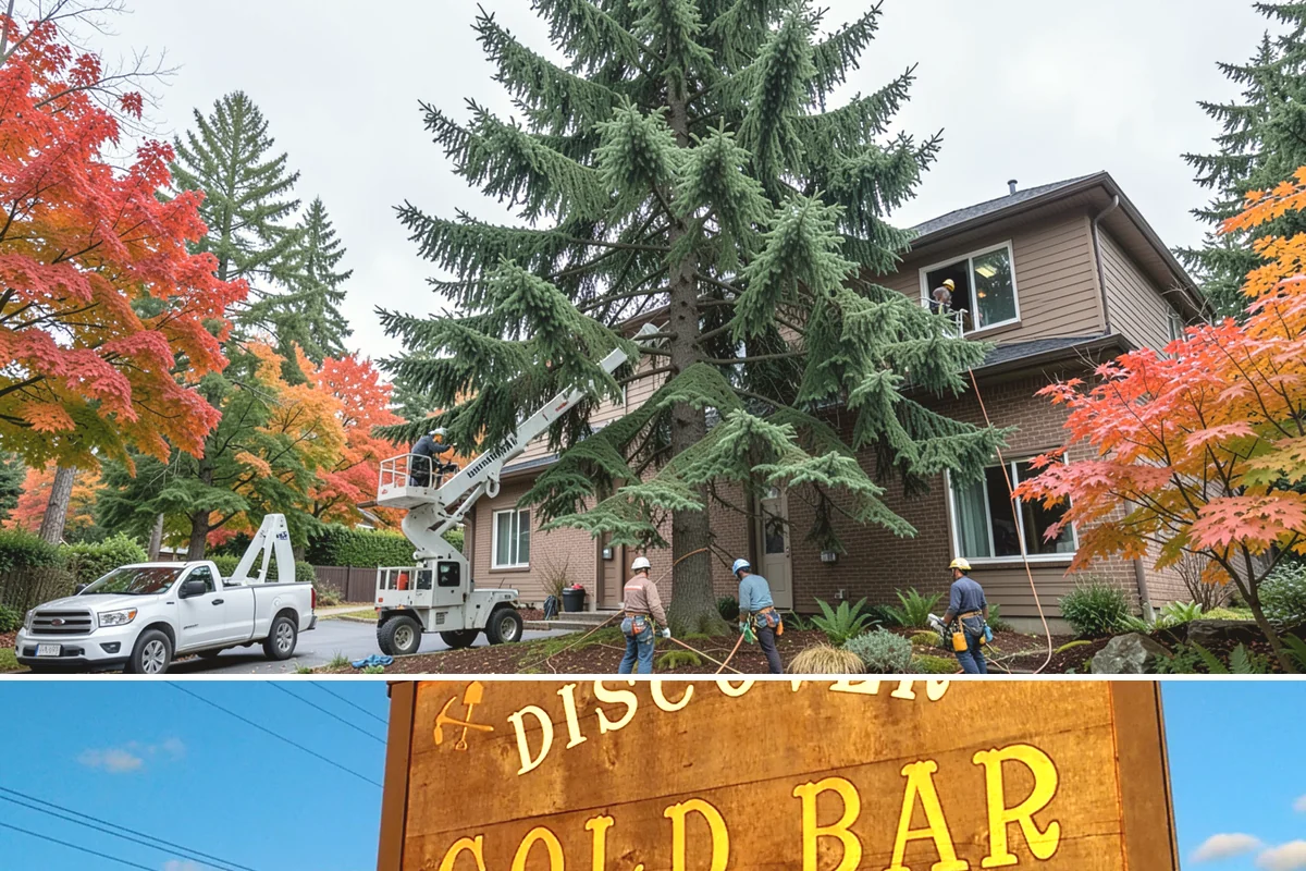 Fallen tree removal in Gold Bar, Snohomish County, WA - This service can be performed year-round in the Puget Sound climate but may require specialized rigging gear during wet seasons...