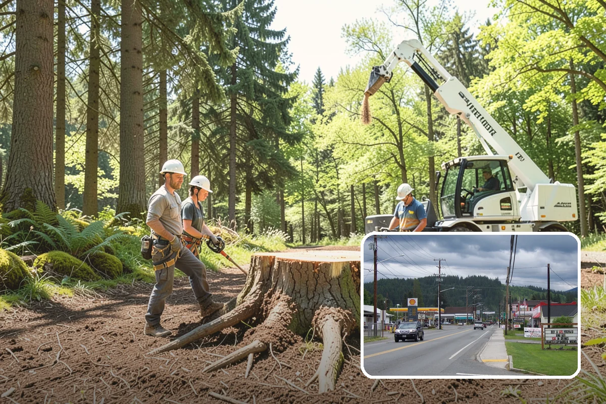 Fallen tree removal in Granite Falls, Snohomish County, WA - Removes safety hazards and reduces liability