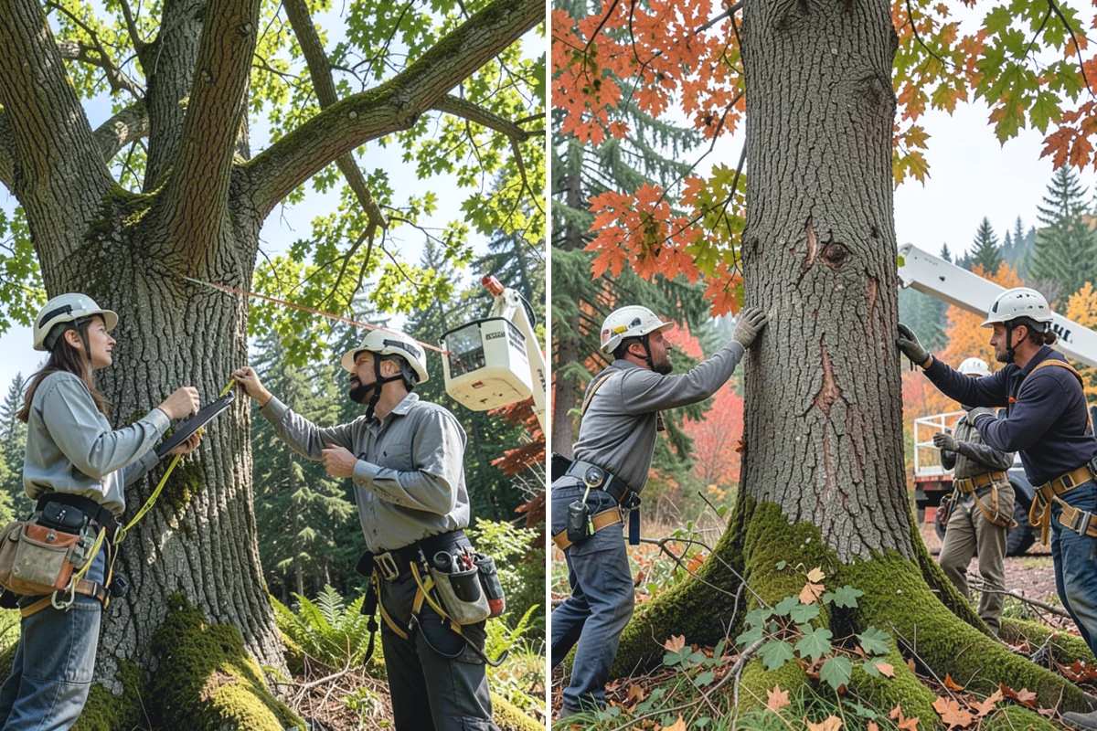 Fallen tree removal in Granite Falls, Snohomish County, WA - On-site assessment and hazard evaluation