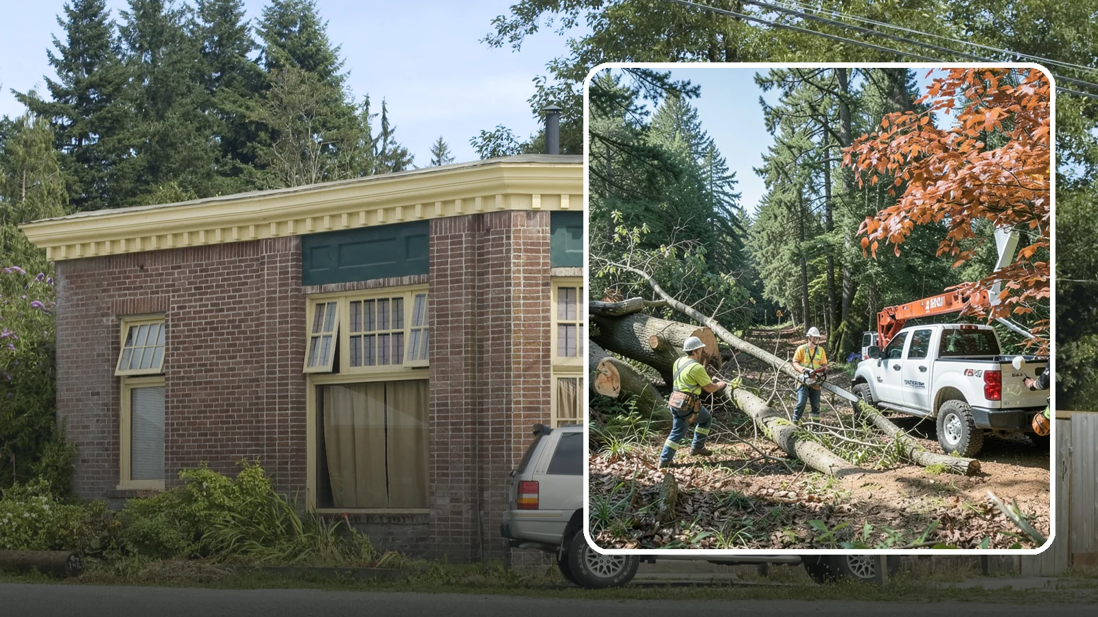 Fallen tree removal in Hamilton, Skagit County, WA - The cleanup and removal of trees that have already fallen.