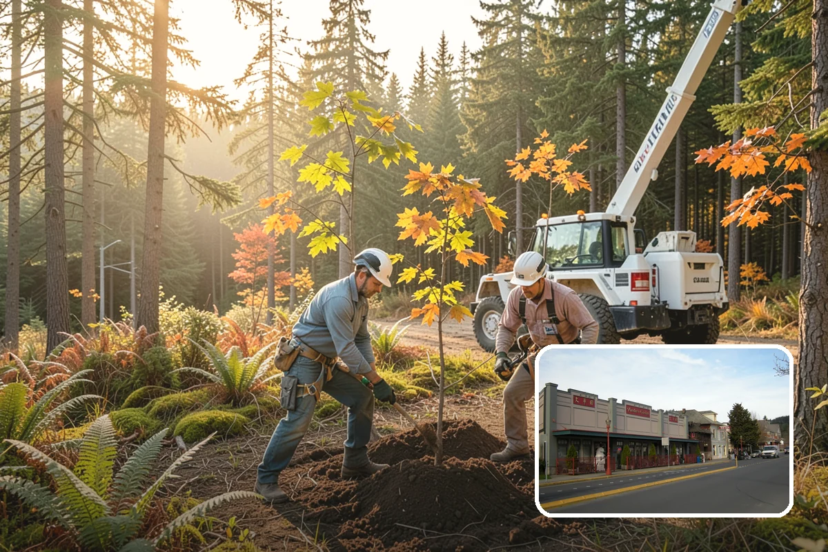 Fallen tree removal in Issaquah, King County, WA - Removes safety hazards and reduces liability