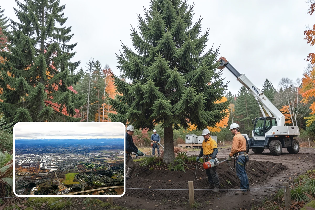 Fallen tree removal in Kent, King County, WA - Removes safety hazards and reduces liability