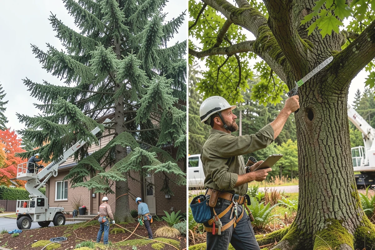 Fallen tree removal in Lake Stevens, Snohomish County, WA - On-site assessment and hazard evaluation