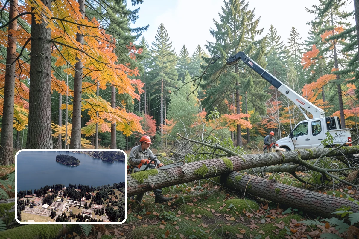 Fallen tree removal in Lakewood, Pierce County, WA - Removes safety hazards and reduces liability