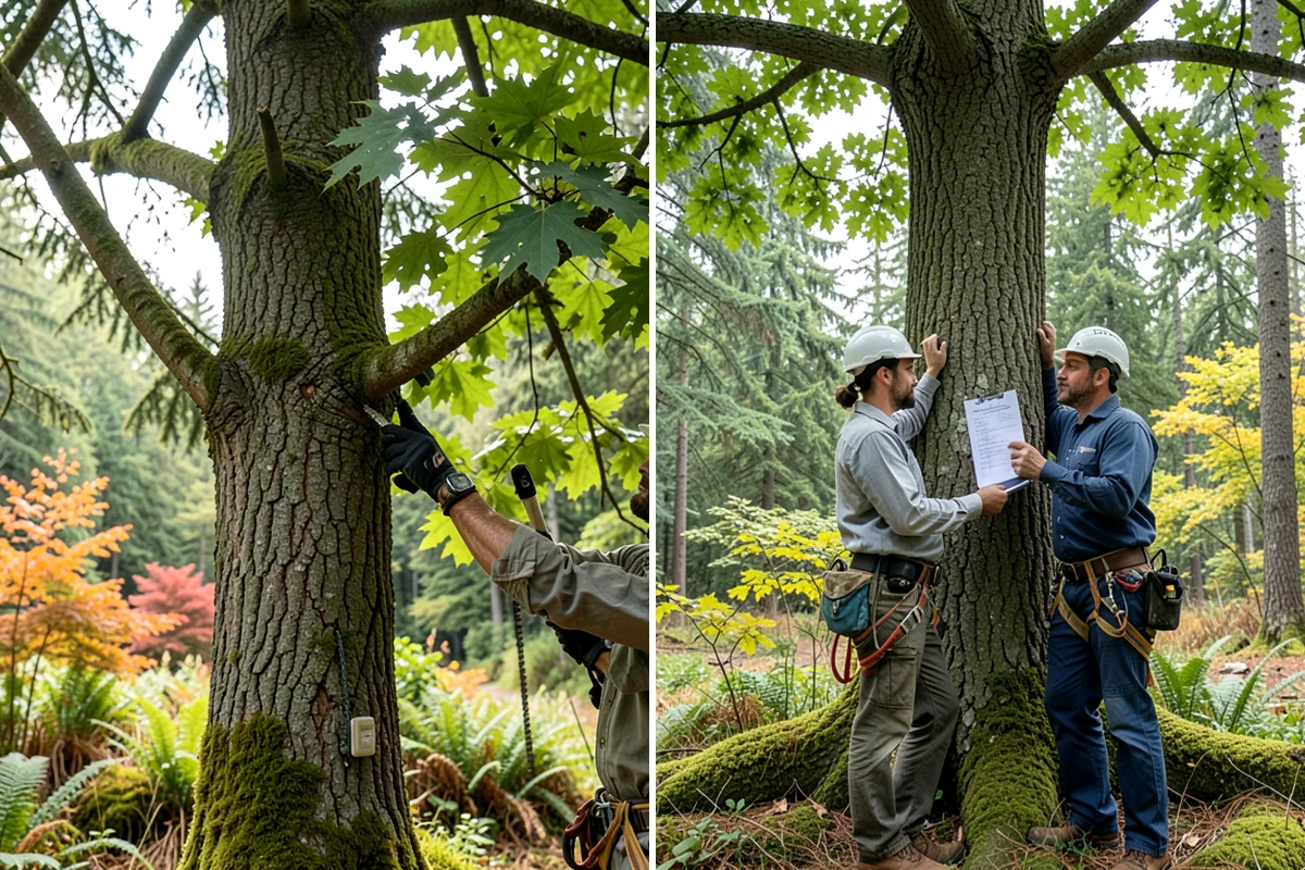 Fallen tree removal in Lakewood, Pierce County, WA - On-site assessment and hazard evaluation