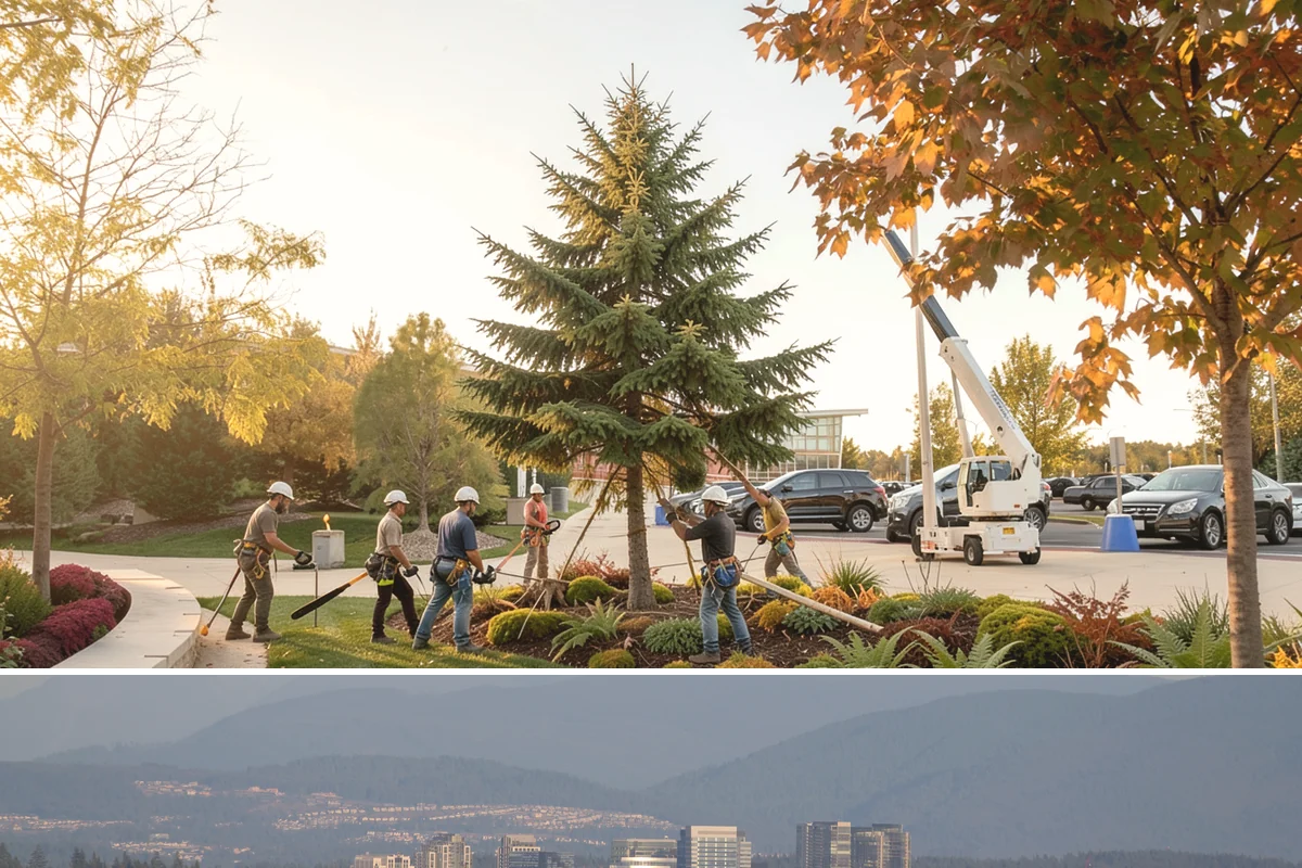 Fallen tree removal in Medina, King County, WA - This service can be performed year-round in the Puget Sound climate but may require specialized rigging gear during wet seasons...