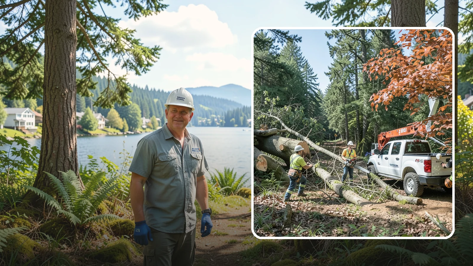 Fallen tree removal in Milton, King County, WA - The cleanup and removal of trees that have already fallen.