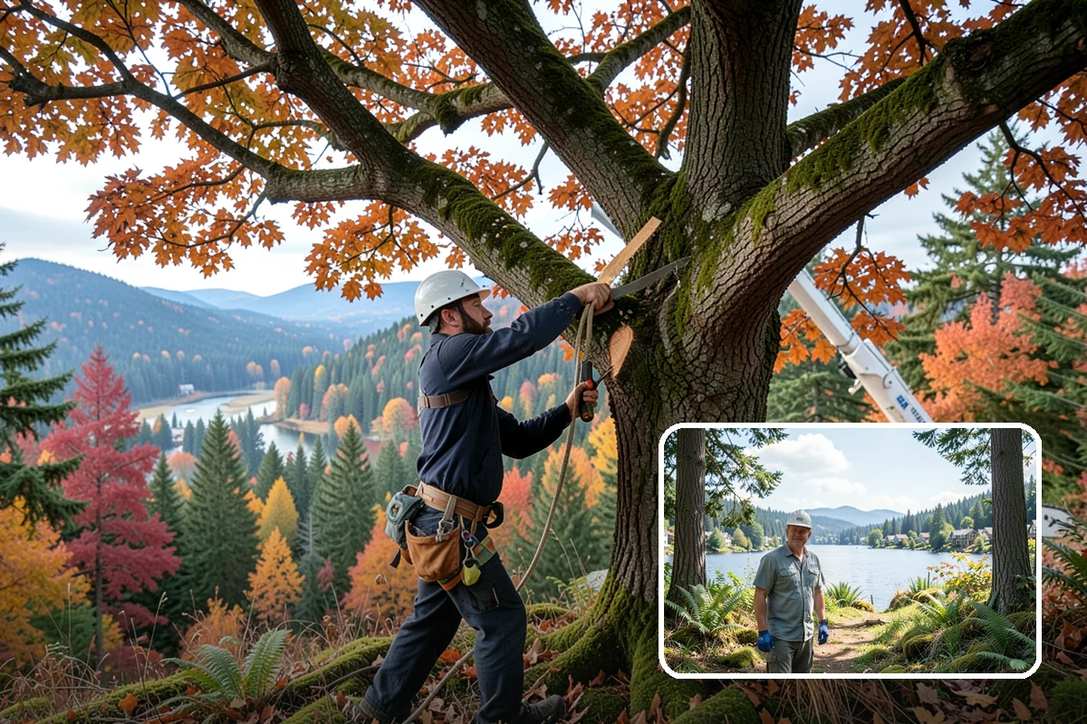 Fallen tree removal in Milton, King County, WA - Removes safety hazards and reduces liability