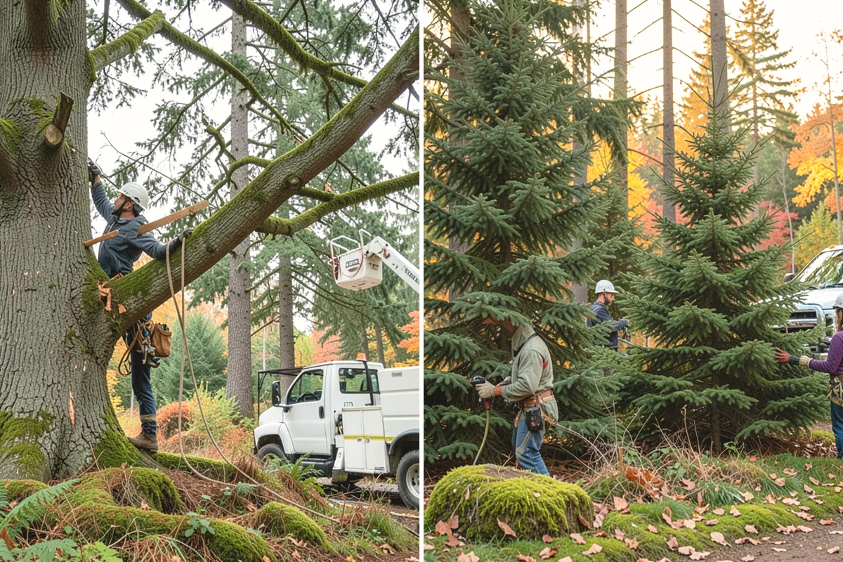 Fallen tree removal in Mountlake Terrace, Snohomish County, WA - On-site assessment and hazard evaluation