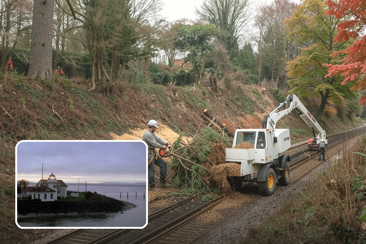 Fallen tree removal in Mukilteo, Snohomish County, WA - Removes safety hazards and reduces liability