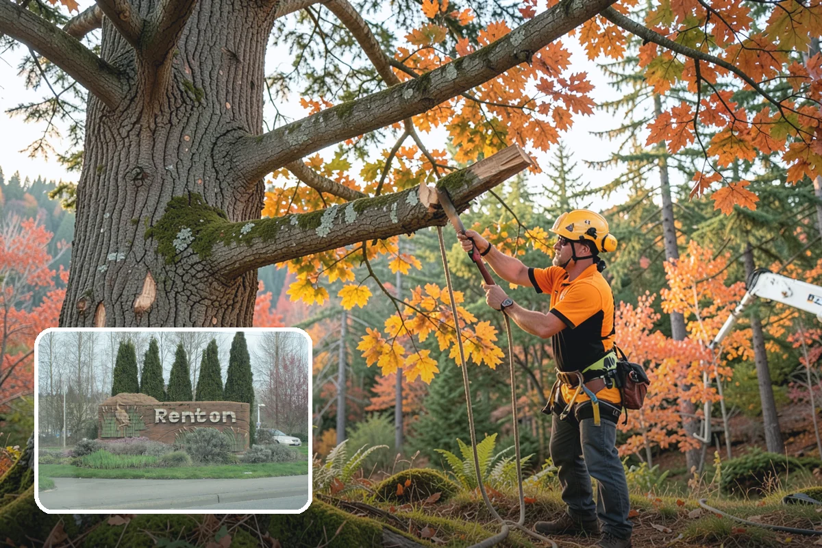 Fallen tree removal in Renton, King County, WA - Removes safety hazards and reduces liability