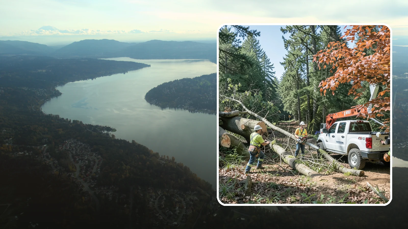 Fallen tree removal in Sammamish, King County, WA - The cleanup and removal of trees that have already fallen.