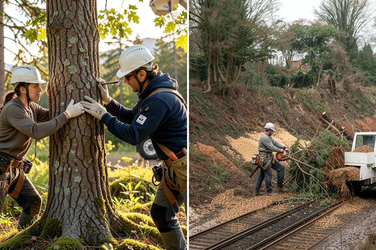 Fallen tree removal in SeaTac, King County, WA - On-site assessment and hazard evaluation