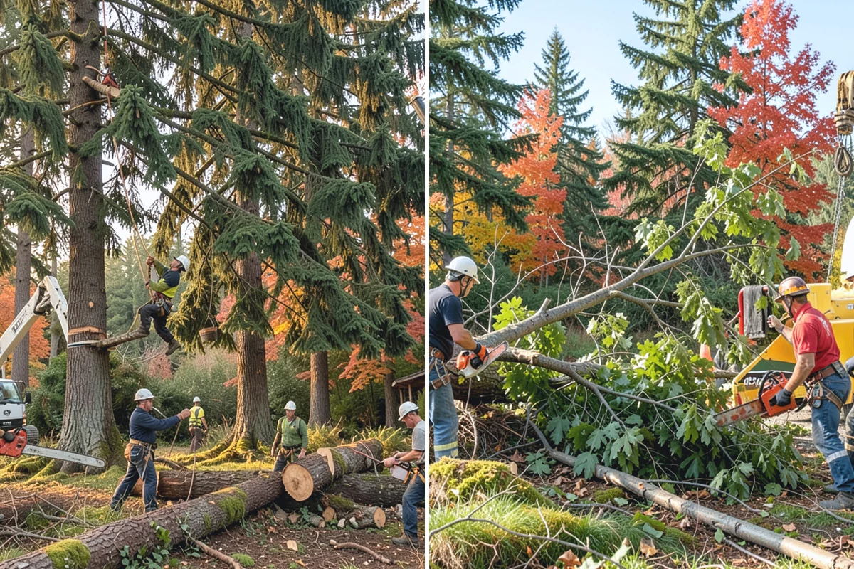 Fallen tree removal in Skykomish, King County, WA - On-site assessment and hazard evaluation