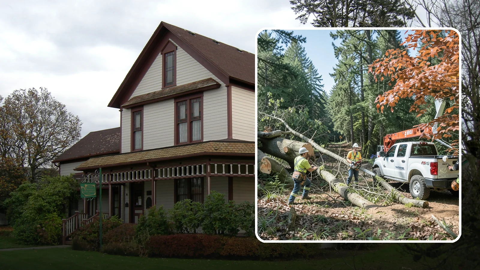 Fallen tree removal in Sumner, Pierce County, WA - The cleanup and removal of trees that have already fallen.