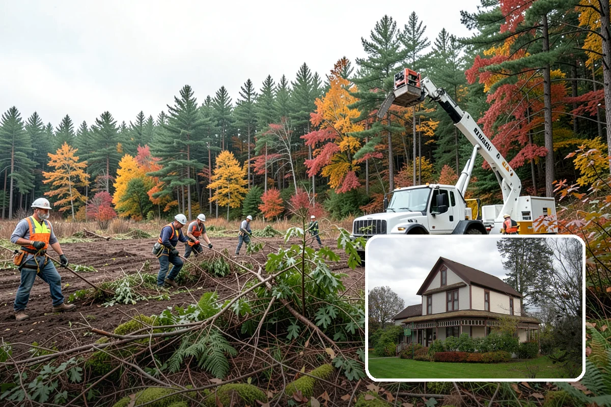 Fallen tree removal in Sumner, Pierce County, WA - Removes safety hazards and reduces liability