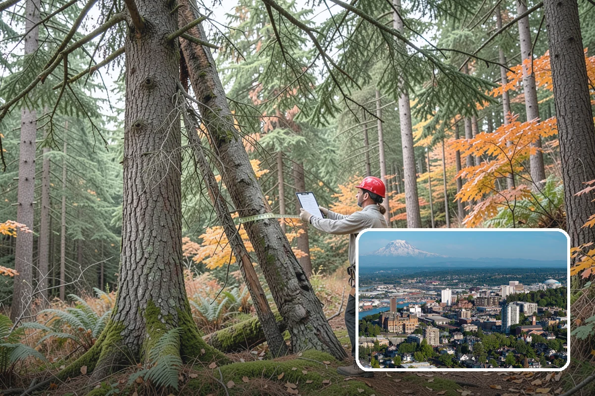 Fallen tree removal in Tacoma, Pierce County, WA - Removes safety hazards and reduces liability