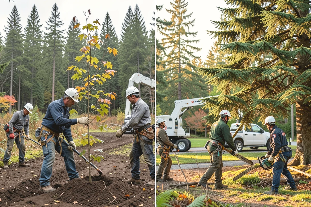 Fallen tree removal in University Place, Pierce County, WA - On-site assessment and hazard evaluation