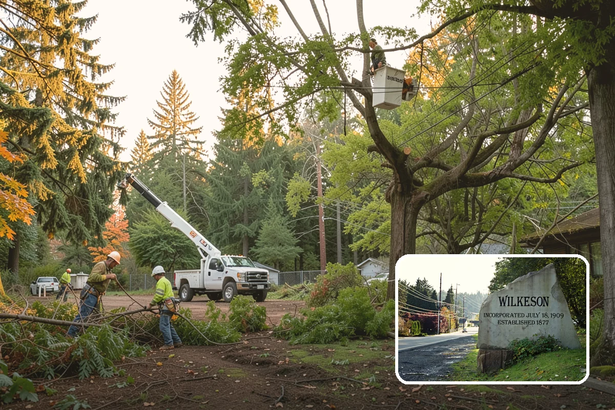 Fallen tree removal in Wilkeson, Pierce County, WA - Removes safety hazards and reduces liability