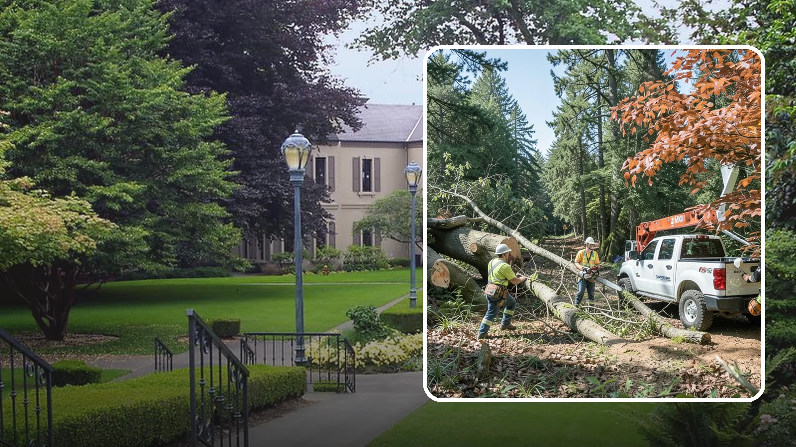 Fallen tree removal in Woodinville, King County, WA - The cleanup and removal of trees that have already fallen.