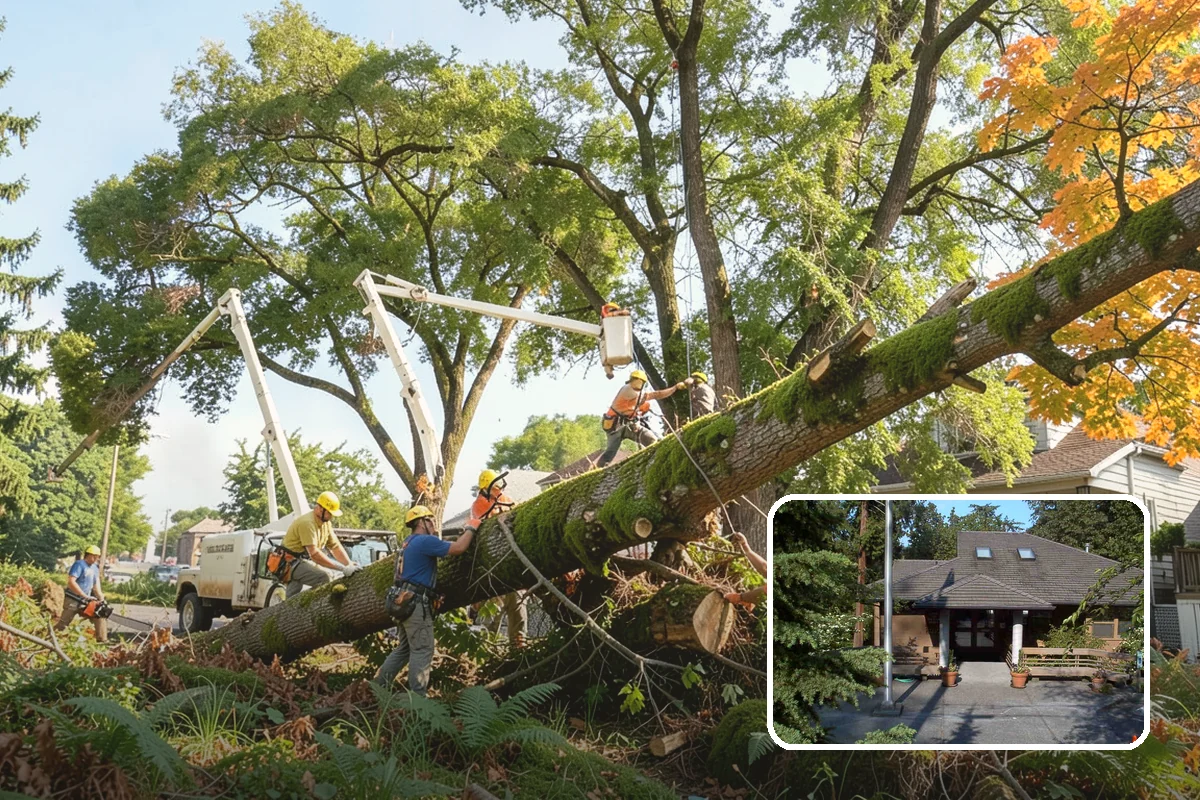 Fallen tree removal in Yarrow Point, King County, WA - Removes safety hazards and reduces liability