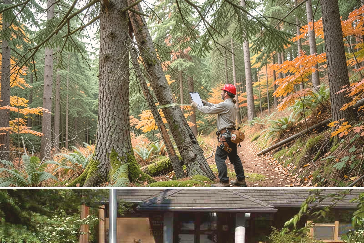 Fallen tree removal in Yarrow Point, King County, WA - This service can be performed year-round in the Puget Sound climate but may require specialized rigging gear during wet seasons...