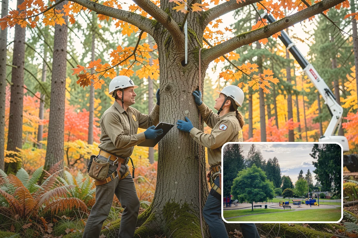 Fence line clearing in Bonney Lake, Pierce County, WA - Improves access and usability of a site
