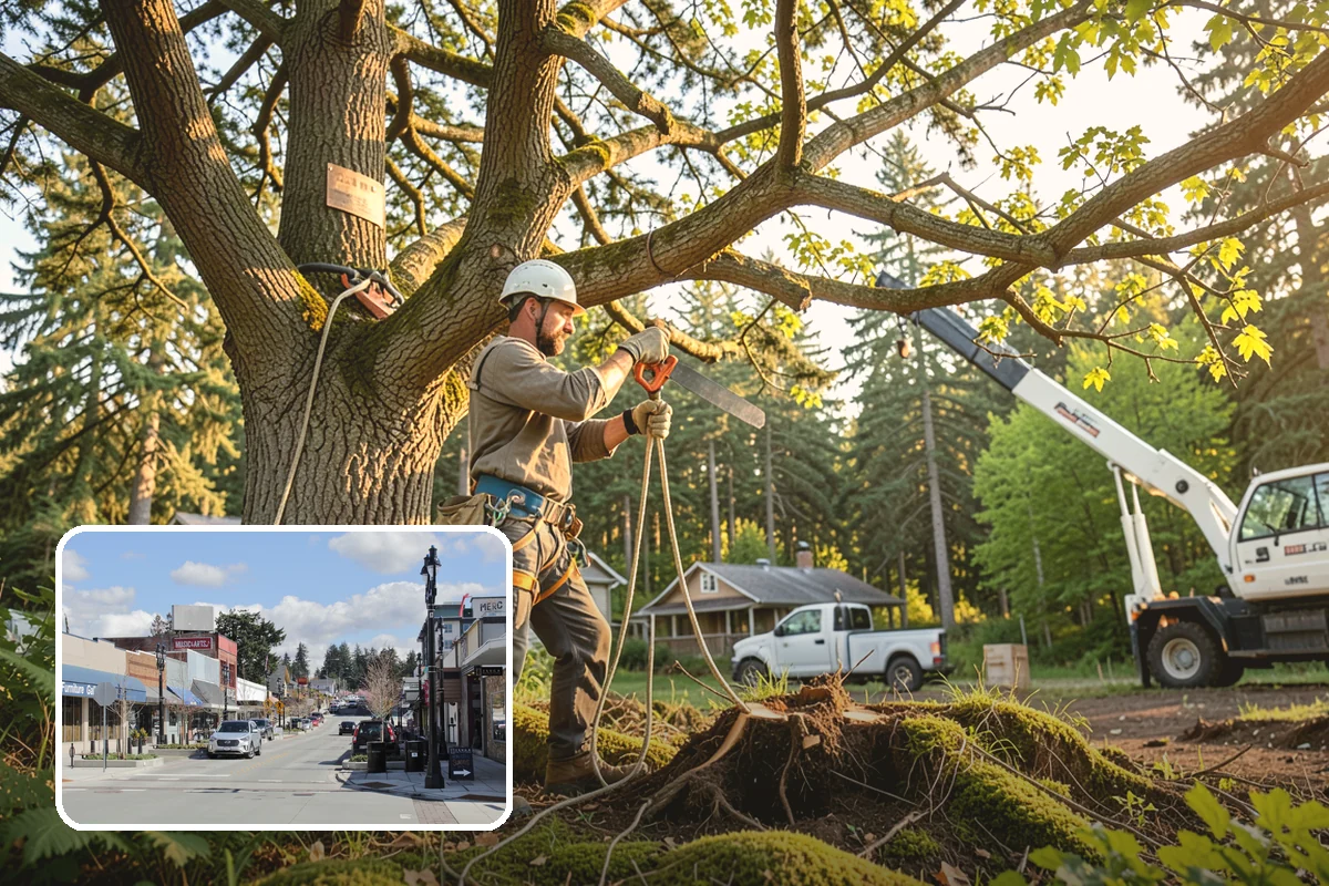 Fence line clearing in Bothell, King County, WA - Improves access and usability of a site