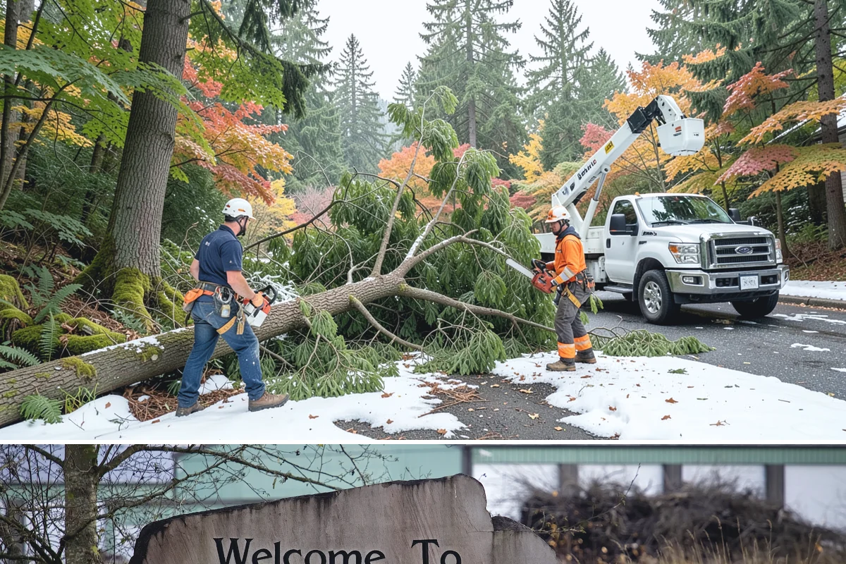 Fence line clearing in Buckley, Pierce County, WA - Work can be performed year-round in the Puget Sound climate but must account for wet or muddy conditions that may complicate...