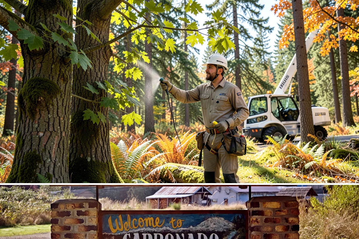 Fence line clearing in Carbonado, Pierce County, WA - Work can be performed year-round in the Puget Sound climate but must account for wet or muddy conditions that may complicate...