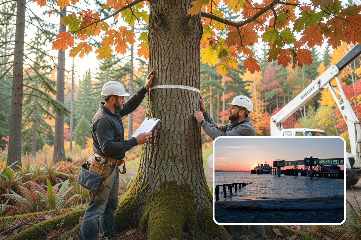 Fence line clearing in Edmonds, Snohomish County, WA - Improves access and usability of a site
