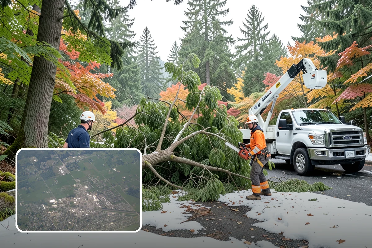 Fence line clearing in Enumclaw, King County, WA - Improves access and usability of a site