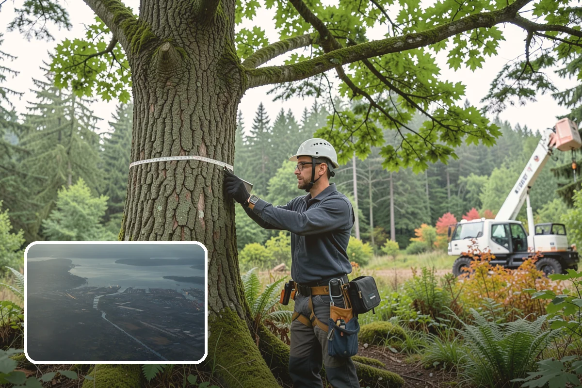Fence line clearing in Fife, Pierce County, WA - Improves access and usability of a site