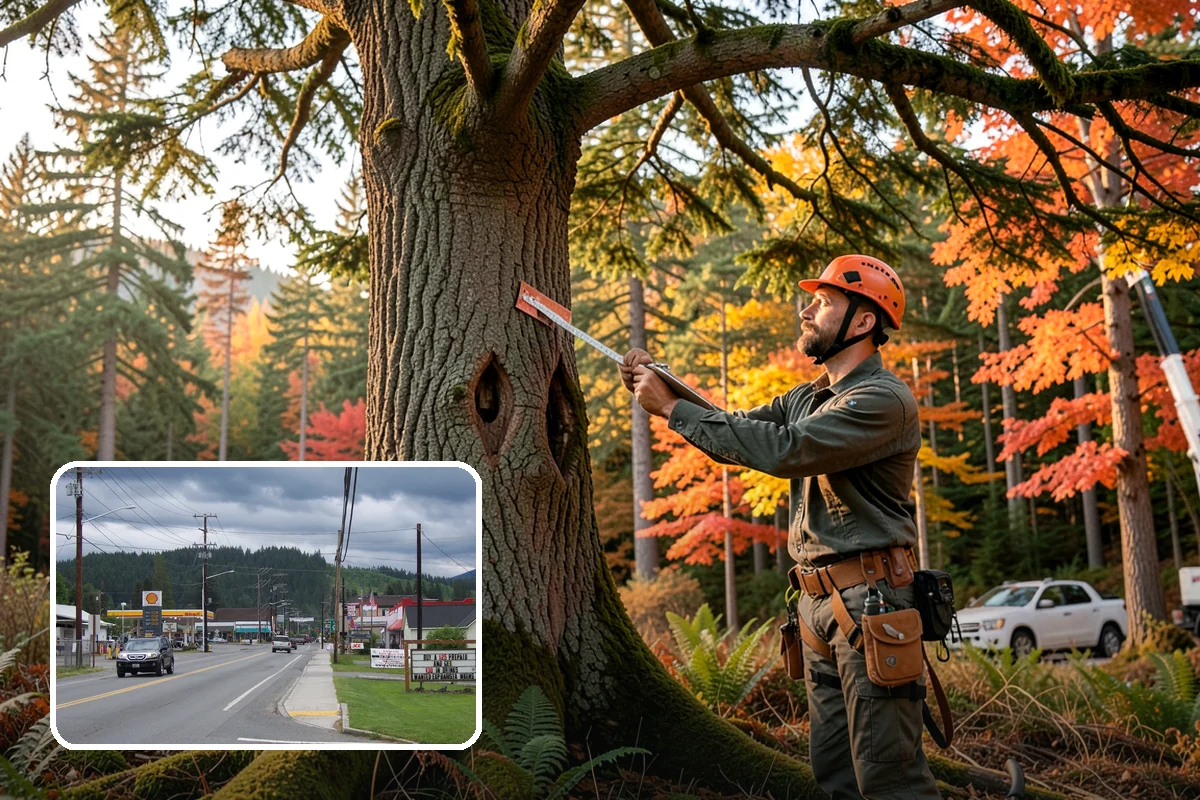 Fence line clearing in Granite Falls, Snohomish County, WA - Improves access and usability of a site