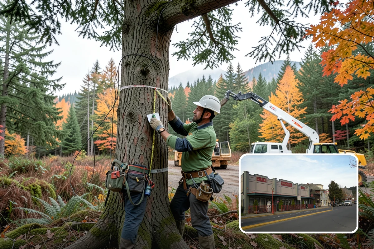 Fence line clearing in Issaquah, King County, WA - Improves access and usability of a site