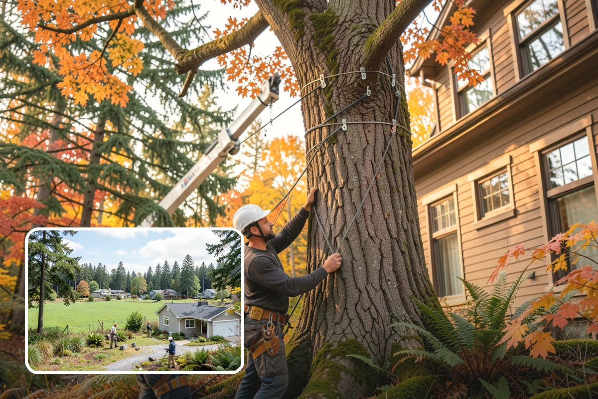 Fence line clearing in Lyman, Skagit County, WA - Improves access and usability of a site