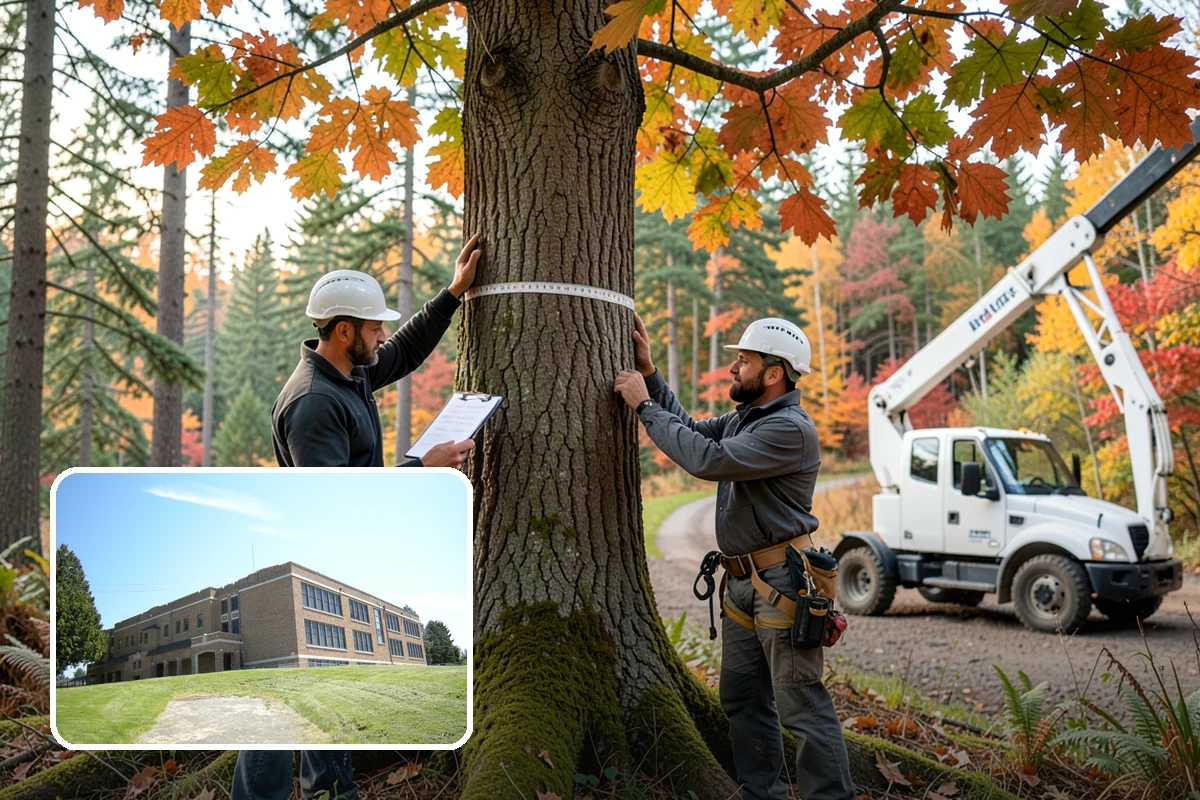 Fence line clearing in Maple Valley, King County, WA - Improves access and usability of a site