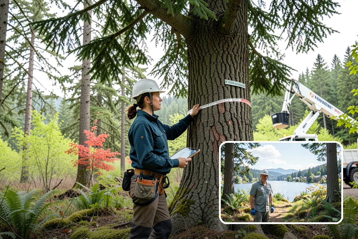 Fence line clearing in Milton, King County, WA - Improves access and usability of a site