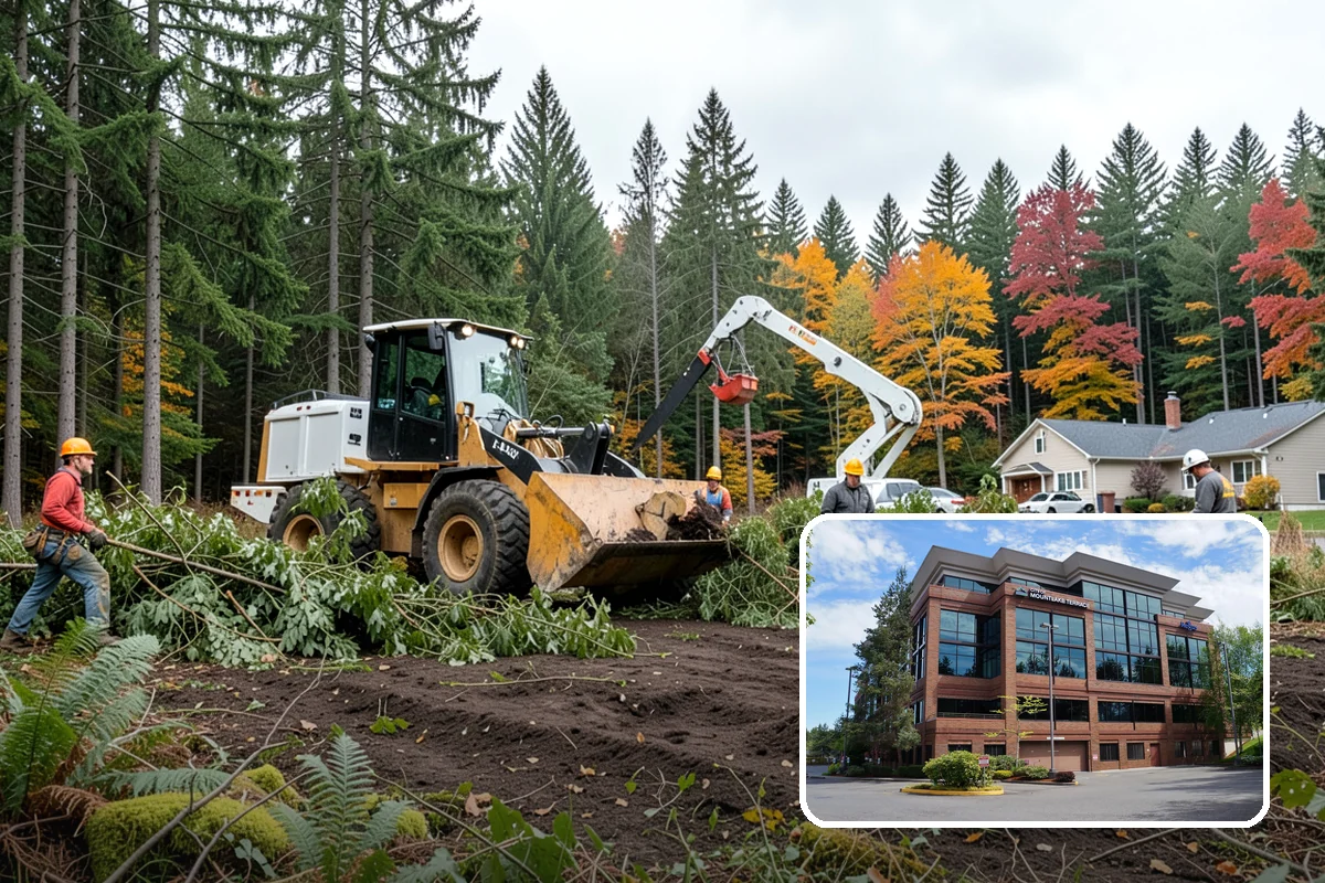 Fence line clearing in Mountlake Terrace, Snohomish County, WA - Improves access and usability of a site
