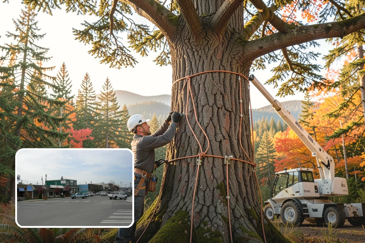 Fence line clearing in Stanwood, Snohomish County, WA - Improves access and usability of a site