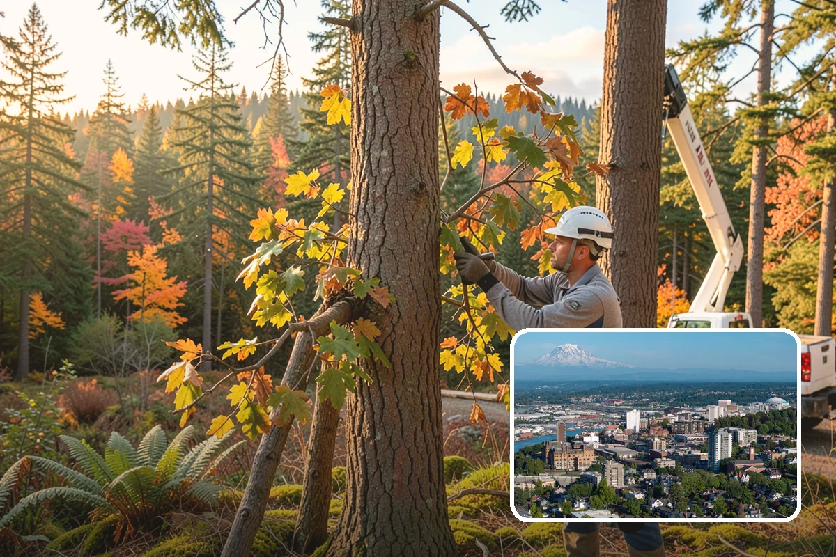 Fence line clearing in Tacoma, Pierce County, WA - Improves access and usability of a site