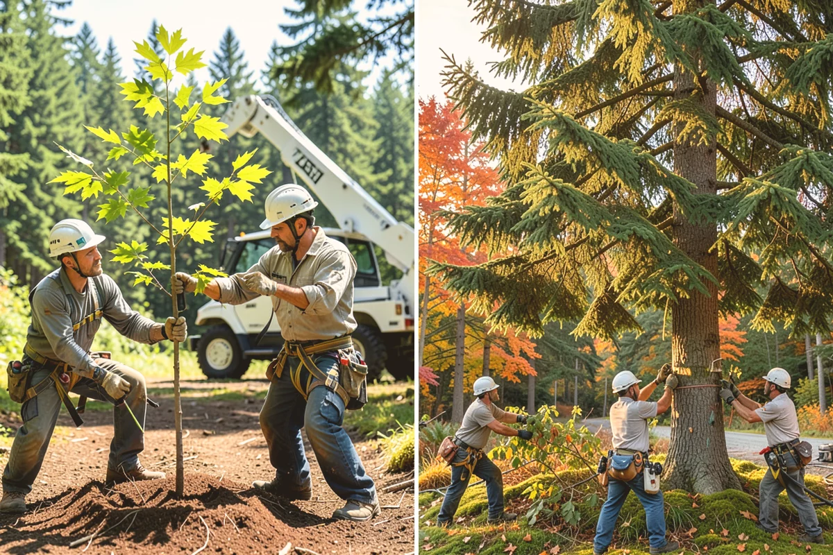 Firewood cutting and delivery in Algona, King County, WA - Sort material by type and size