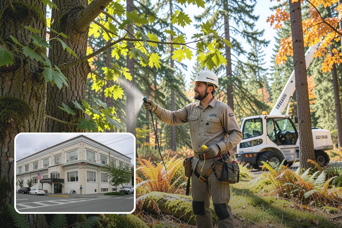 Firewood cutting and delivery in Anacortes, Skagit County, WA - Turns removed wood and debris into usable products