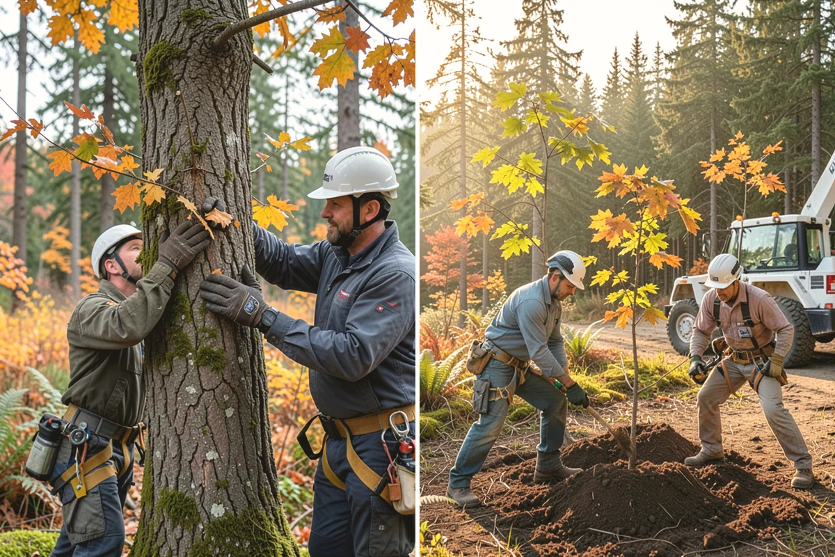 Firewood cutting and delivery in Anacortes, Skagit County, WA - Sort material by type and size