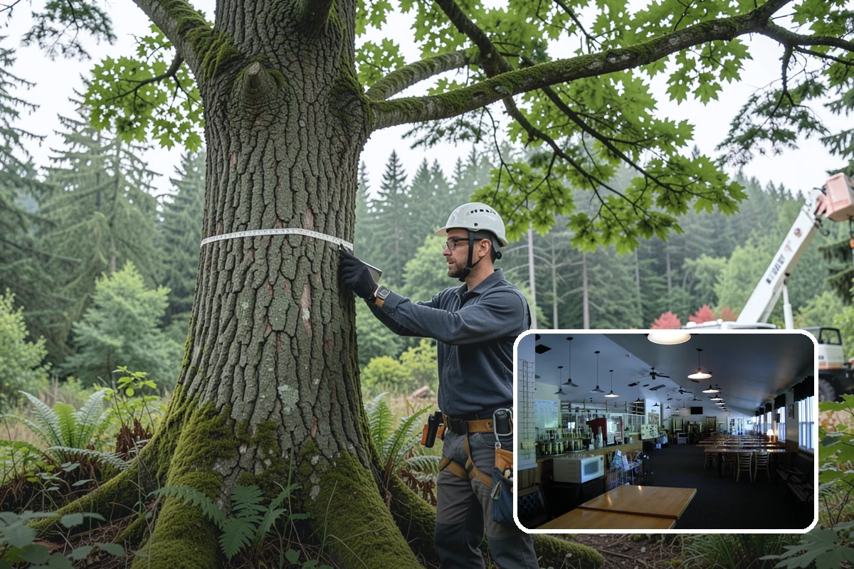 Firewood cutting and delivery in Black Diamond, King County, WA - Turns removed wood and debris into usable products