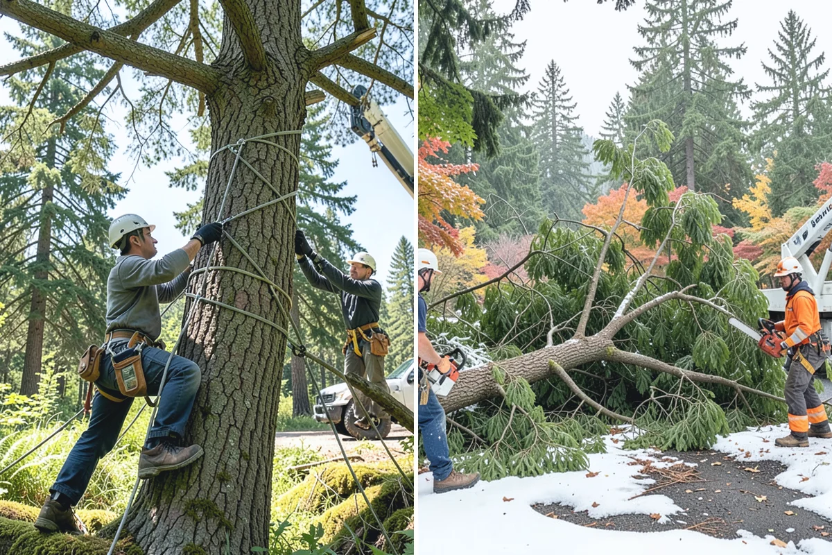 Firewood cutting and delivery in Bonney Lake, Pierce County, WA - Sort material by type and size